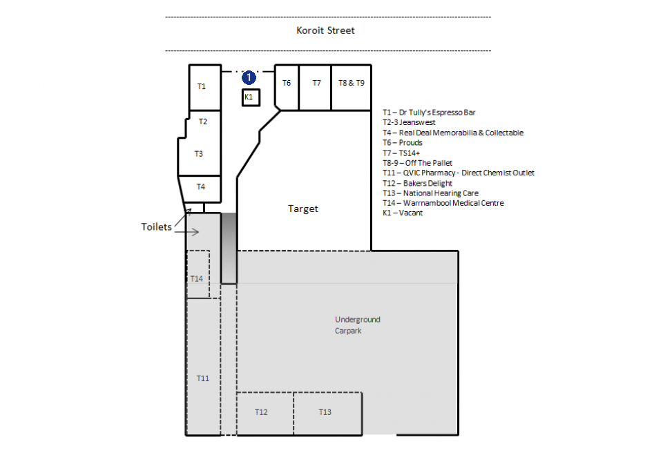 Warrnambool Target Centre Floor 1
