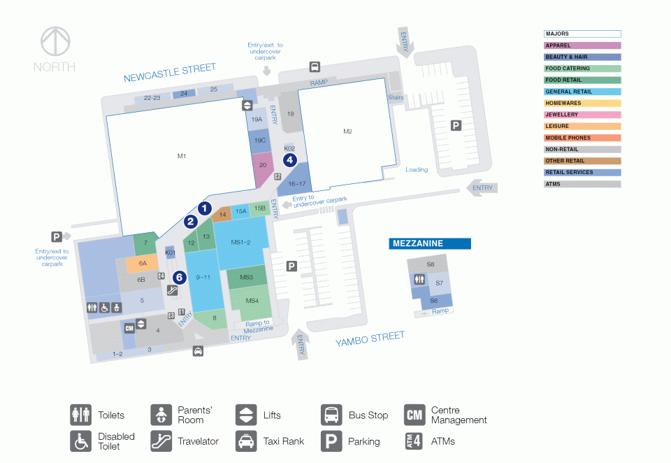 Morisset Square Shopping Centre Floor 1