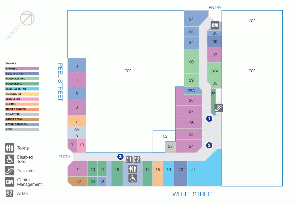 Tamworth Square Floor 1