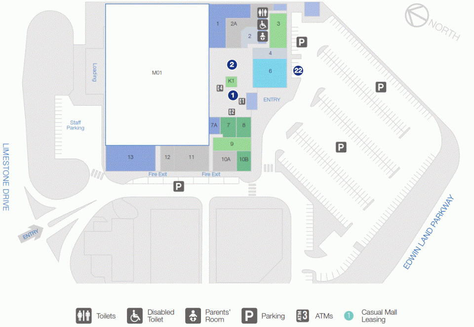 Jerrabomberra Shopping Centre Floor 1