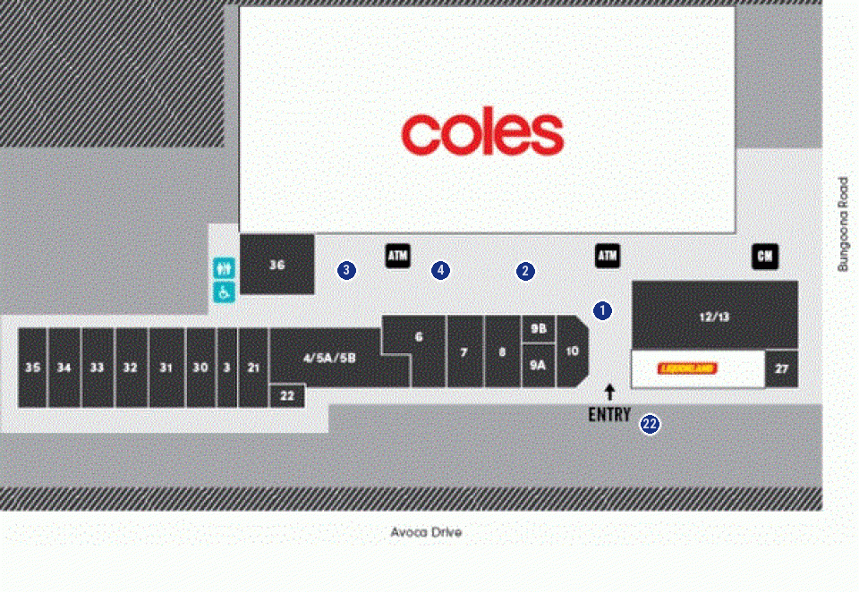 Kincumber Shopping Village Floor 1