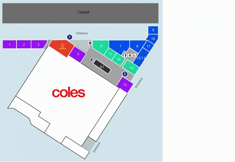 Coles St Clair Floor 1