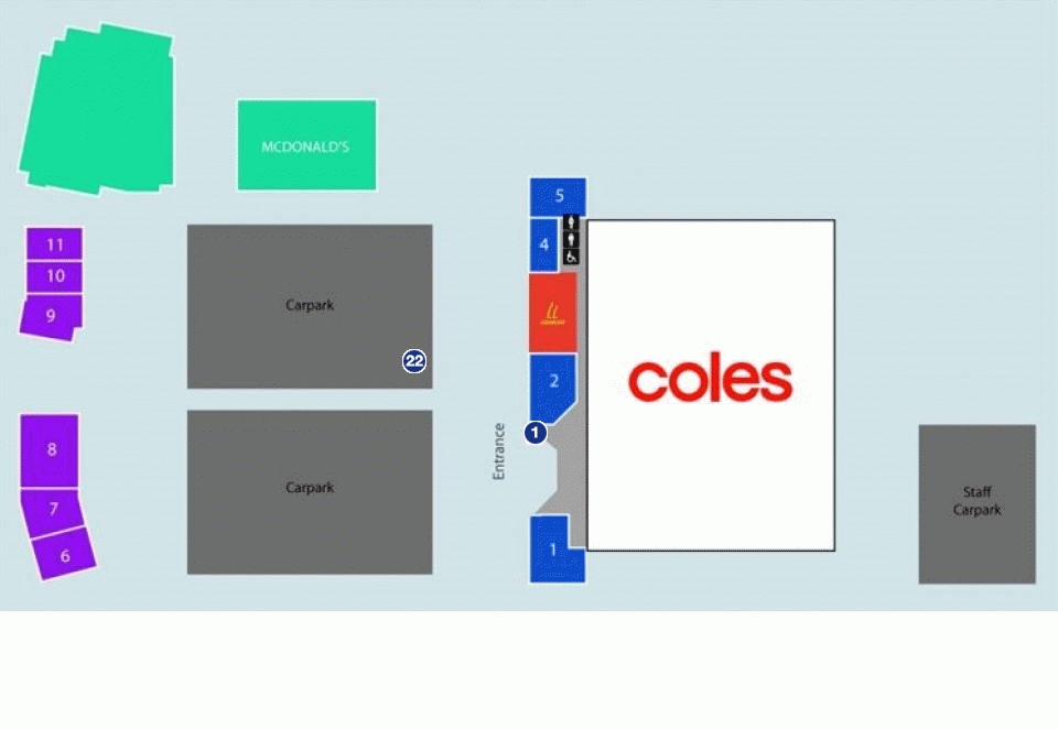 Coles Beeliar Village Floor 1