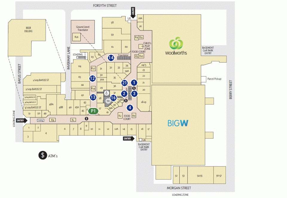 Wagga Wagga Marketplace Floor 1