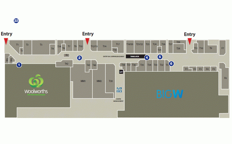 Murray Bridge Marketplace Floor 1