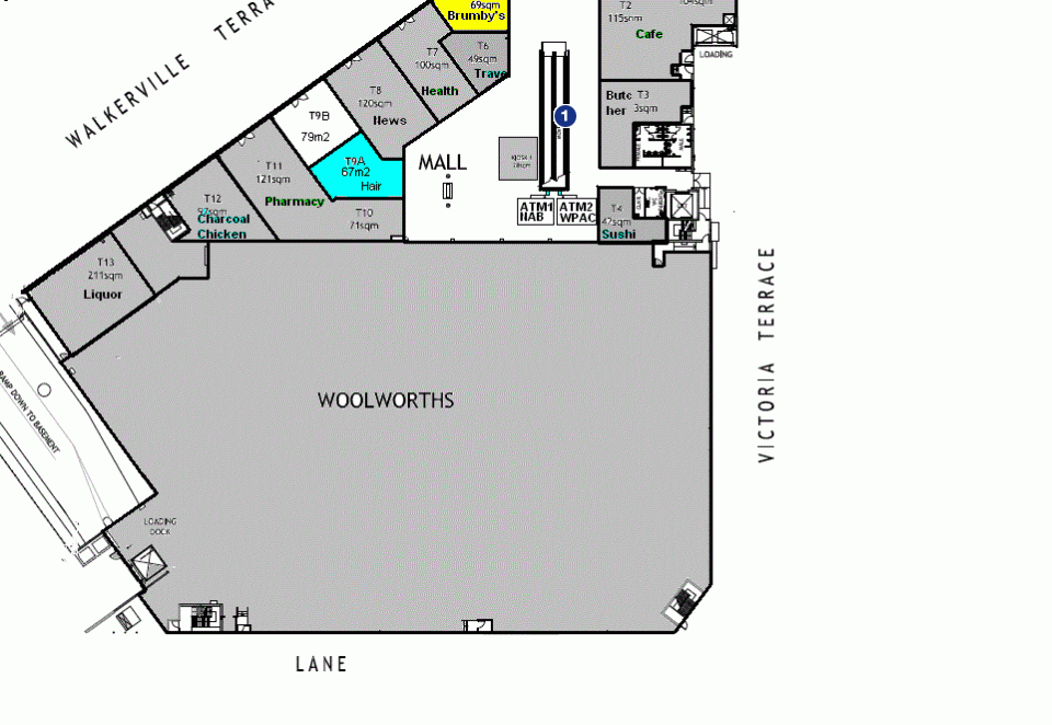 Walkerville Crossing Floor 1