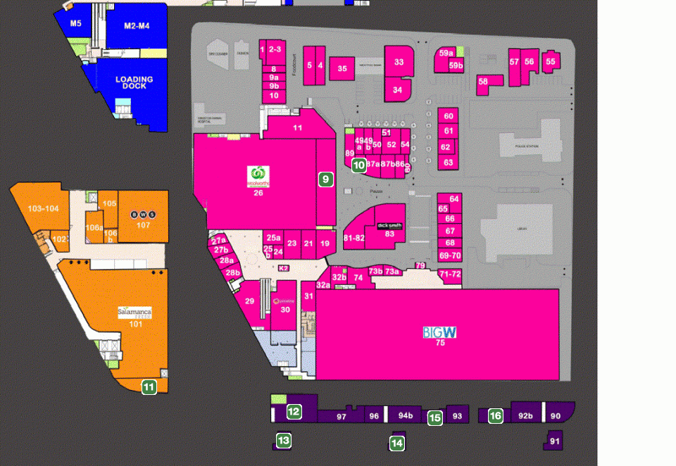 Channel Court Shopping Centre Ground Level