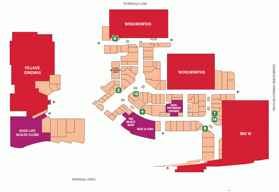 Karingal Hub Floor 1