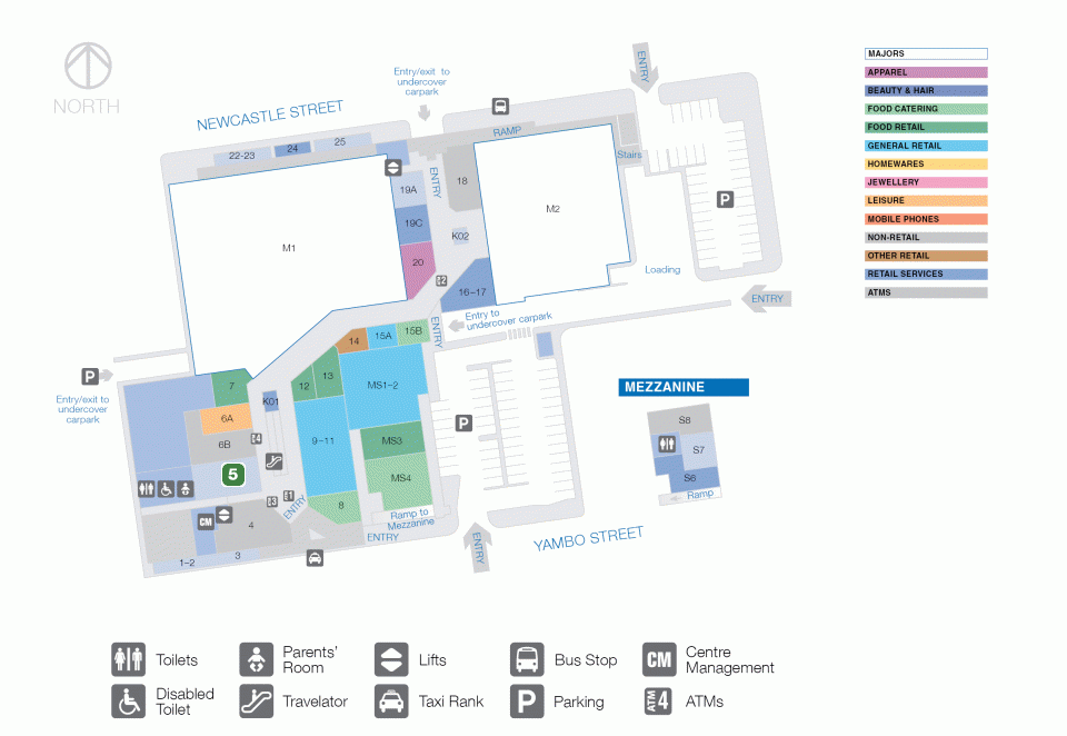 Morisset Square Shopping Centre Floor 1