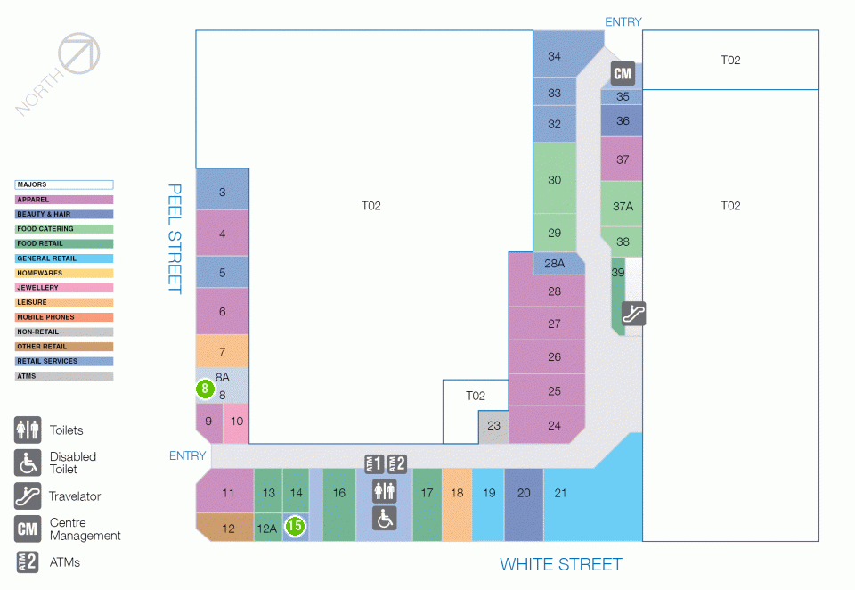 Tamworth Square Floor 1