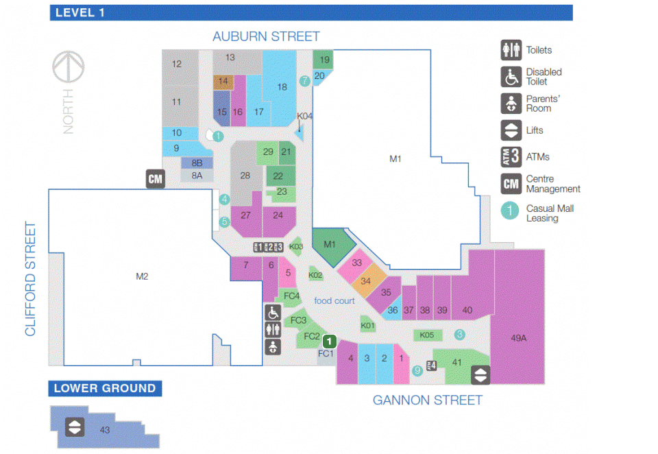 Goulburn Square Floor 1