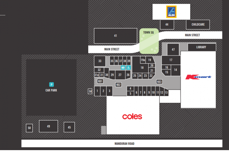 Lakelands Shopping Centre Ground Floor