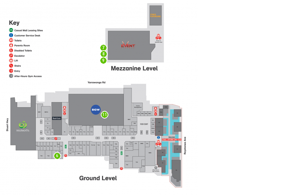 Gateway Shopping Centre Floor 1