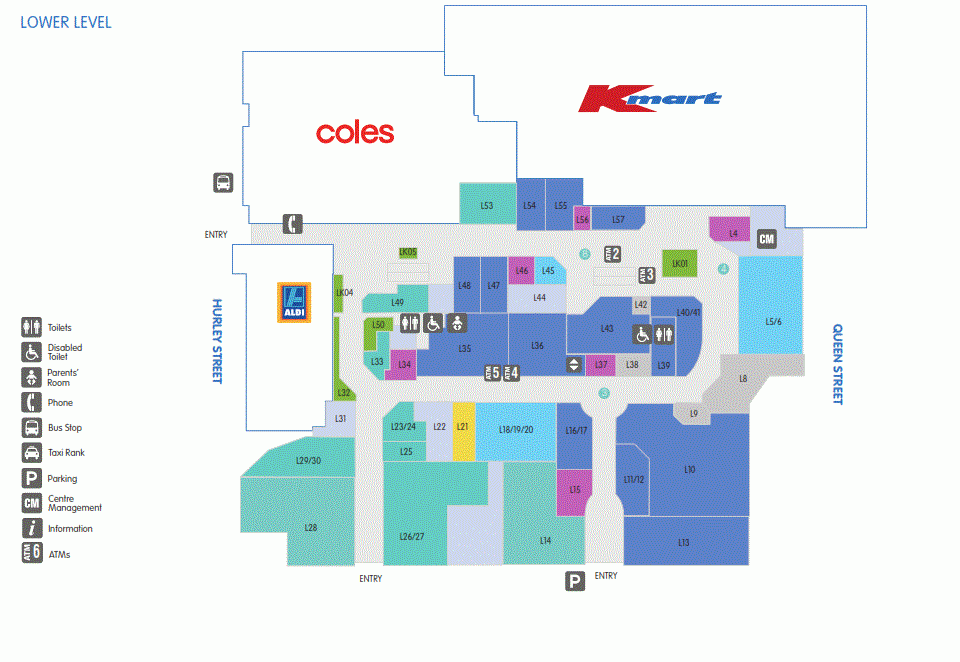 Campbelltown Mall Lower Level