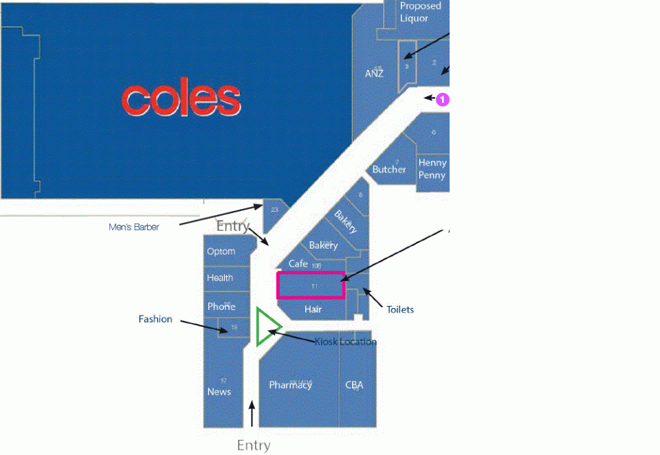 Warners Bay Village Floor 1