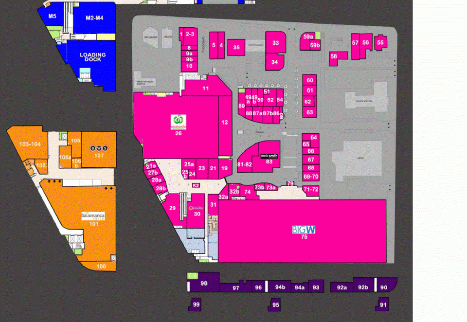 Channel Court Shopping Centre Ground Level