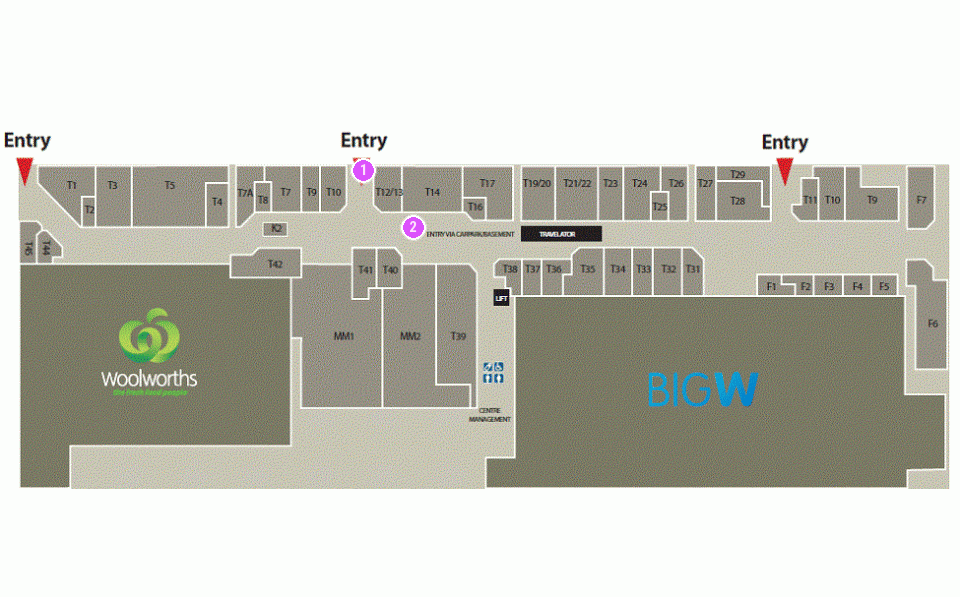 Murray Bridge Marketplace Floor 1